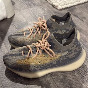 Stylish Yeezy Camouflage Sneakers